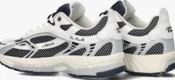 DAMES MERCER AMSTERDAM te lage sneakers the re-run white silver
