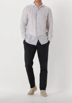 Heren PROFUOMO te klassiek overhemd shirt x-cutaway linen