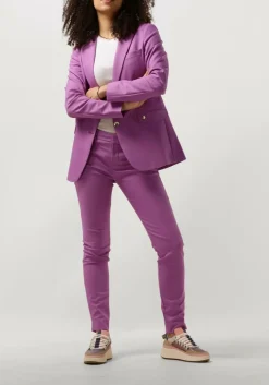 DAMES ROSEMUNDE te t-shirt benita silk t-shirt w/ lace