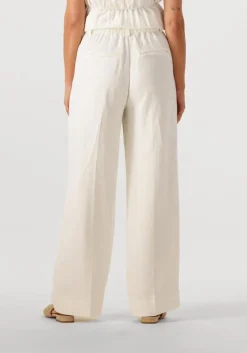 DAMES SECOND FEMALE te wijde broek lino troussers