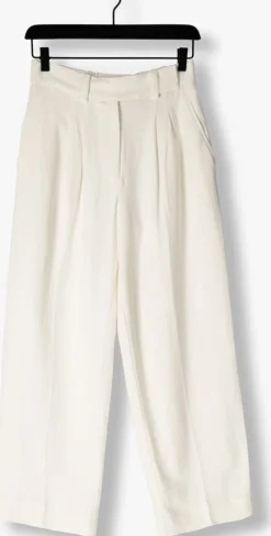 DAMES SECOND FEMALE te wijde broek lino troussers