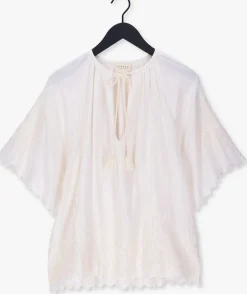 DAMES SISSEL EDELBO te blouses sandra organic cotton blouse