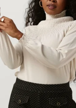 DAMES SUMMUM te tops & t-shirts smocked sweater basic knit