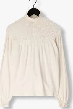 DAMES SUMMUM te tops & t-shirts smocked sweater basic knit