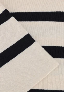 DAMES SUMMUM te trui striped sweater soft viscose polyamide knit