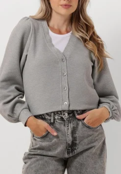 DAMES SUMMUM te vest 3/4 sleeve cardigan new waffle