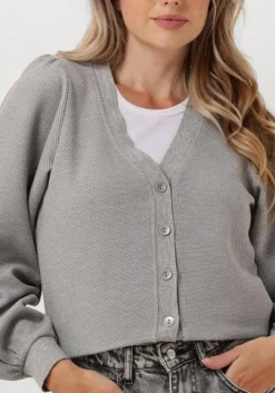 DAMES SUMMUM te vest 3/4 sleeve cardigan new waffle