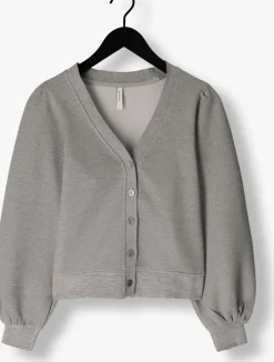 DAMES SUMMUM te vest 3/4 sleeve cardigan new waffle