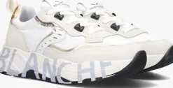 DAMES VOILE BLANCHE te lage sneakers club105