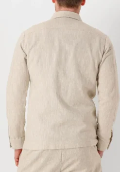 Heren PROFUOMO overshirts overshirt cotton linen