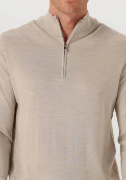 Heren PROFUOMO trui pullover half zip merino