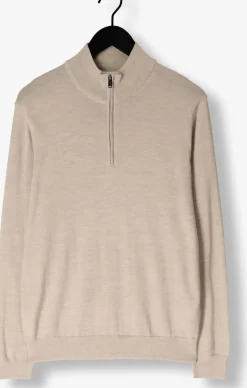 Heren PROFUOMO trui pullover half zip merino