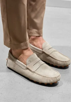 Heren TOD'S instappers mocassino gommino macro 52k