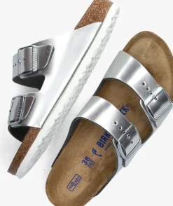 DAMES BIRKENSTOCK en slippers arizona met shine