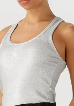 DAMES DANTE6 en top zora metallic logo tanktop
