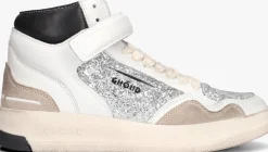 DAMES GHOUD en hoge sneakers glitter mid sneaker