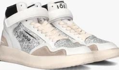 DAMES GHOUD en hoge sneakers glitter mid sneaker
