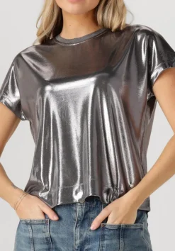 DAMES MOS MOSH en top mmnivola o-neck metallic tee