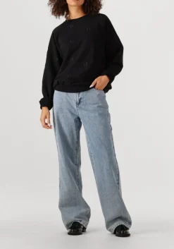 DAMES ALIX THE LABEL e sweater knitted logo sweater