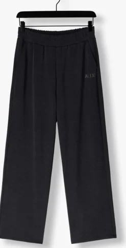 DAMES ALIX THE LABEL e wijde broek ladies knitted flowy wide leg pants