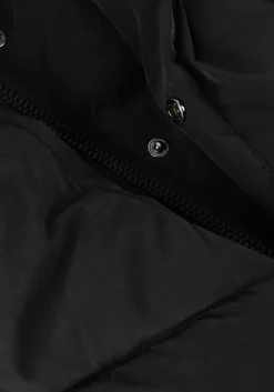 DAMES BLONDE08 e gewatteerde jas korte doorgestikte jas