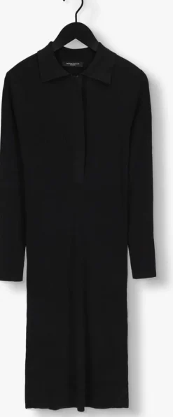 DAMES BRUUNS BAZAAR e midi jurk celosia johanna knit dress