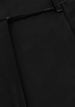 DAMES CO'COUTURE e korte broek phoebecc leather pleat shorts