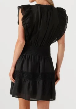 DAMES CO'COUTURE e mini jurk callumcc frill pintuck dress