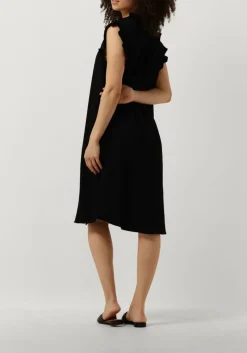 DAMES CO'COUTURE e mini jurk sueda frill dress