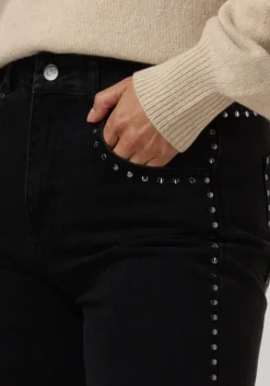 DAMES CO'COUTURE e straight leg jeans new vika stud long jeans