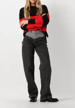 DAMES CO'COUTURE e trui coralee blok rib knit