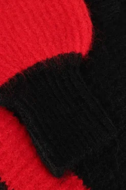 DAMES CO'COUTURE e trui coralee blok rib knit