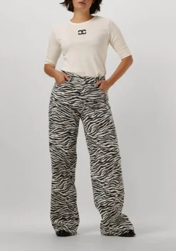DAMES CO'COUTURE e wide jeans zion zebra wide pant