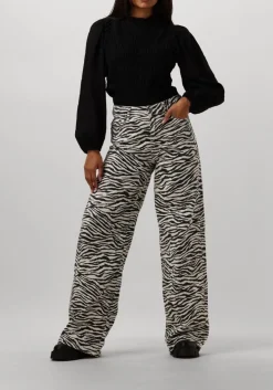 DAMES CO'COUTURE e wide jeans zion zebra wide pant