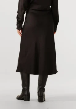 DAMES DRYKORN zwarte midirok ura