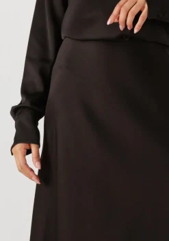 DAMES DRYKORN zwarte midirok ura