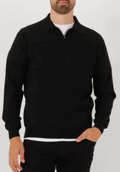 Heren FILIPPO DE LAURENTIIS e trui polo zip ml r merino