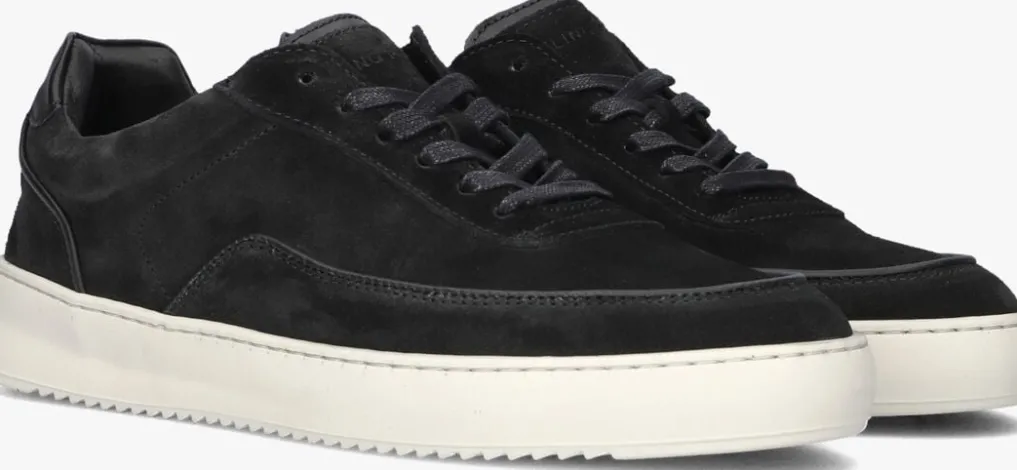 Heren FILLING PIECES e lage sneakers mondo suede lux