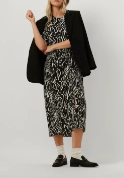 DAMES GESTUZ e midi jurk brayagz p midi dress