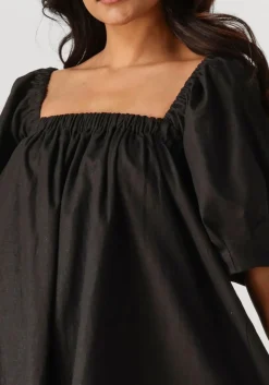 DAMES GESTUZ e mini jurk elarahgz linen short dress