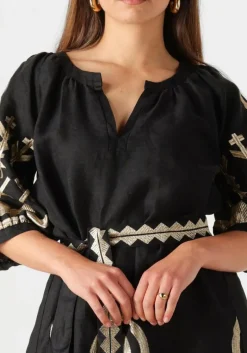 DAMES GREEK ARCHAIC KORI e maxi jurk 230654