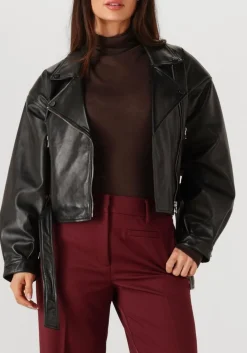 DAMES IBANA e leren jas jonet