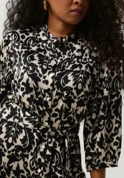 DAMES NOTRE-V e midi jurk satin dress one