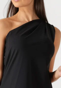 DAMES PENN & INK e midi jurk dress one shoulder