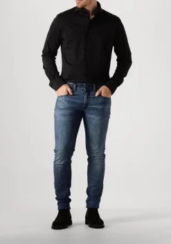 Heren PROFUOMO e klassiek overhemd shirt x-cutaway japanese knitted