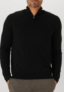 Heren PROFUOMO e trui pullover half zip merino