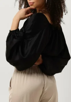 DAMES RESORT FINEST e blouses satin balloon blouse