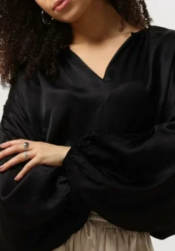 DAMES RESORT FINEST e blouses satin balloon blouse