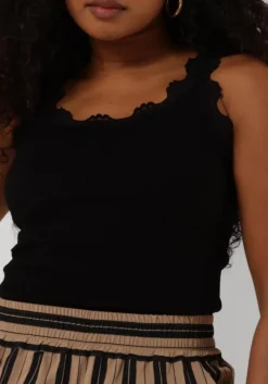 DAMES ROSEMUNDE e top silk top w/ lace