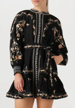 DAMES SCARLETT POPPIES e mini jurk fiucci short dress